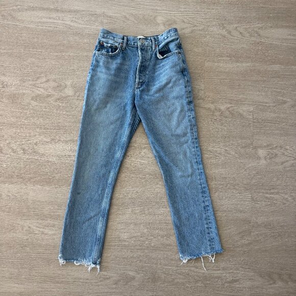 AGOLDE Riley High Rise Straight Crop - Picture 4 of 8